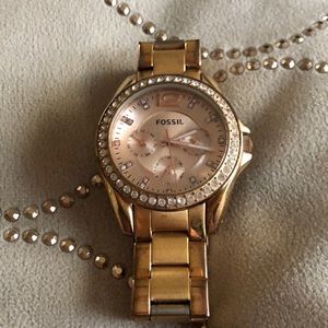 FOSSIL Rosegold watch